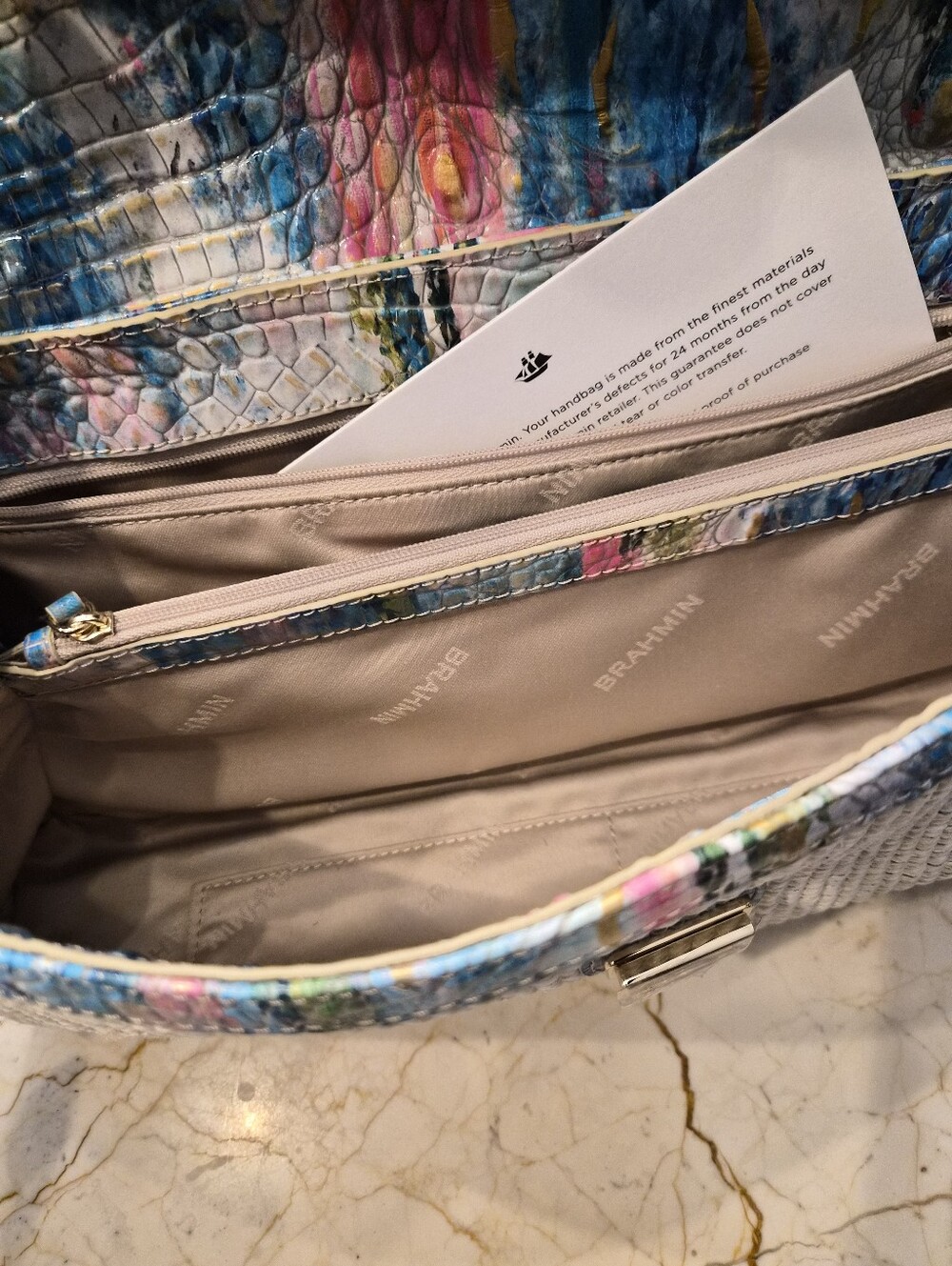 Brahmin Dayan Satchel - Picture 4 of 8